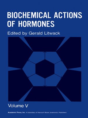 cover image of Biochemical Actions of Hormones, Volume 5